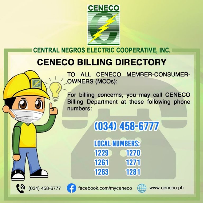 CENECO Billing Directory - Central Negros Electric Cooperative, Inc.