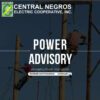 CENECO Power Advisory: EMERGENCY POWER INTERRUPTION – May 03, 2024 – Friday