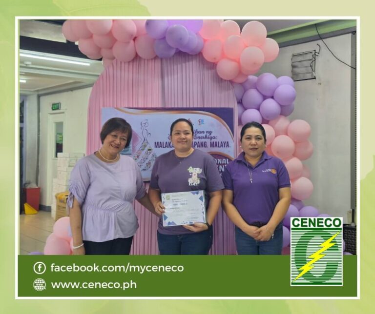 CENECO Recognizes Women Employees